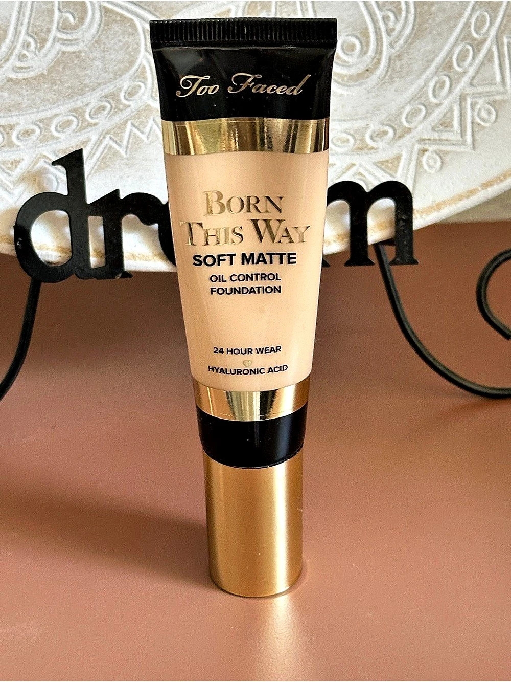 Too Faced Born This Way Soft Matte Oil Control Foundation shade almond